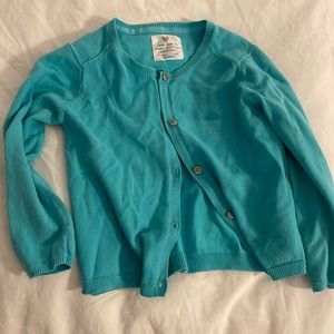 Zara turquoise cardigan